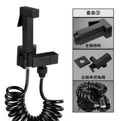 "High-Pressure Copper Toilet Bidet Sprayer Set"
