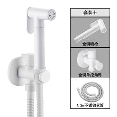 "High-Pressure Copper Toilet Bidet Sprayer Set"