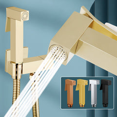 "High-Pressure Copper Toilet Bidet Sprayer Set"